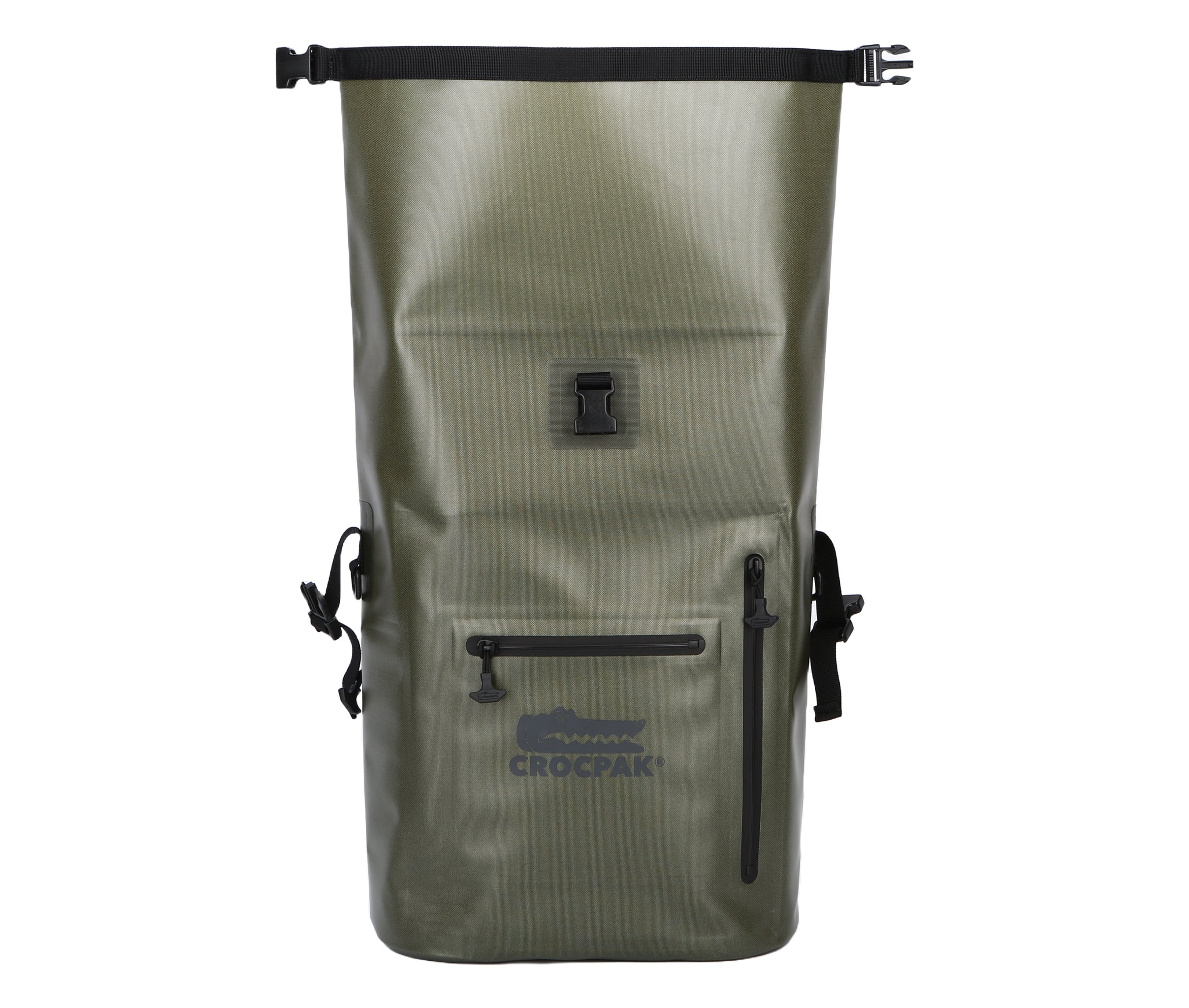 Odyssey Roll Top Rucksack - Camo Green - crocpak.com