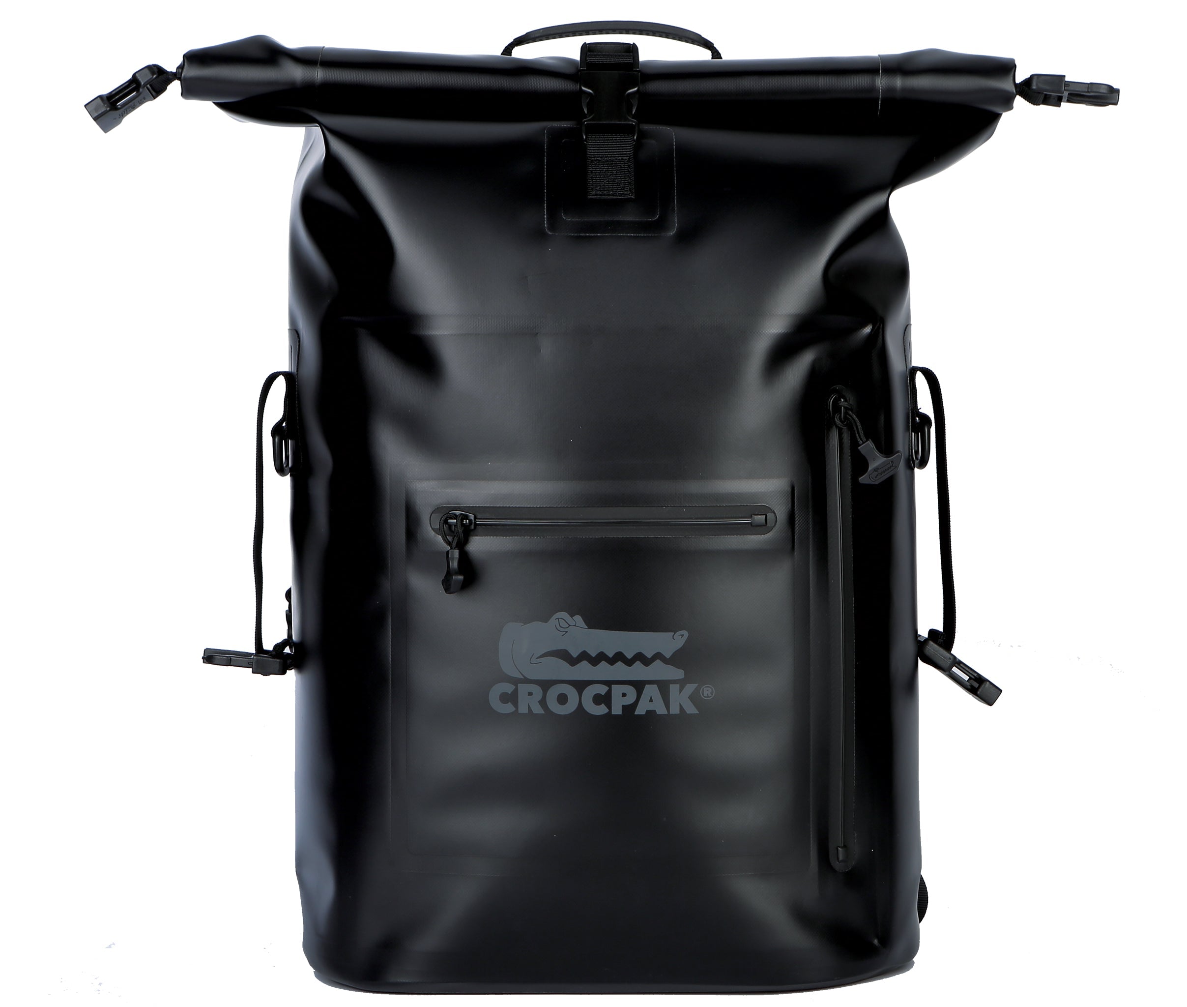 Odyssey Roll Top Rucksack - Noir Black - crocpak.com