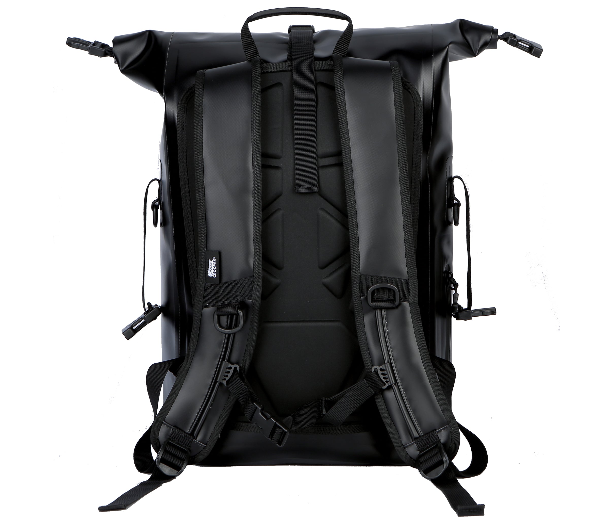 Odyssey Roll Top Rucksack - Noir Black - crocpak.com