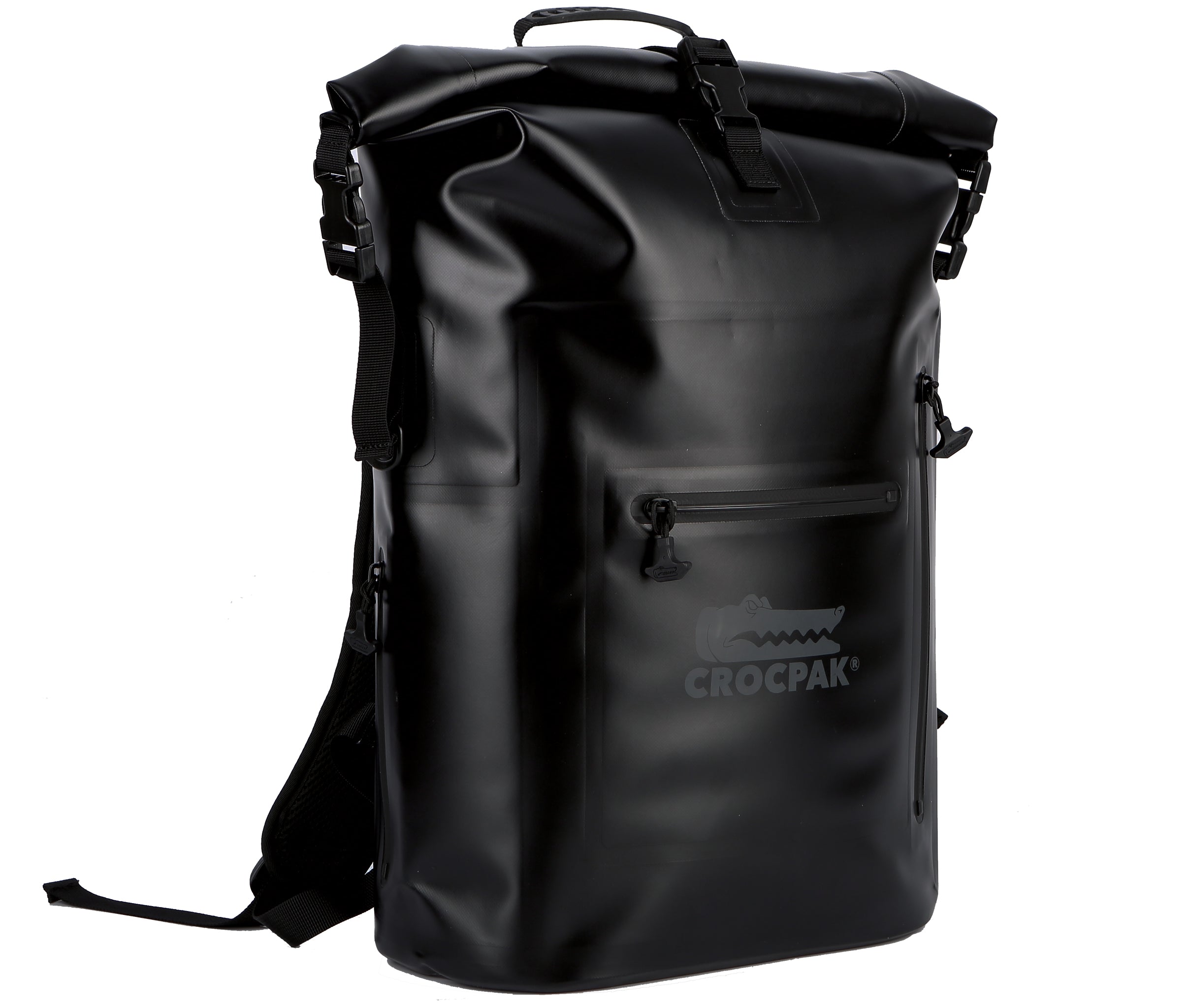 Odyssey Roll Top Rucksack - Noir Black - crocpak.com