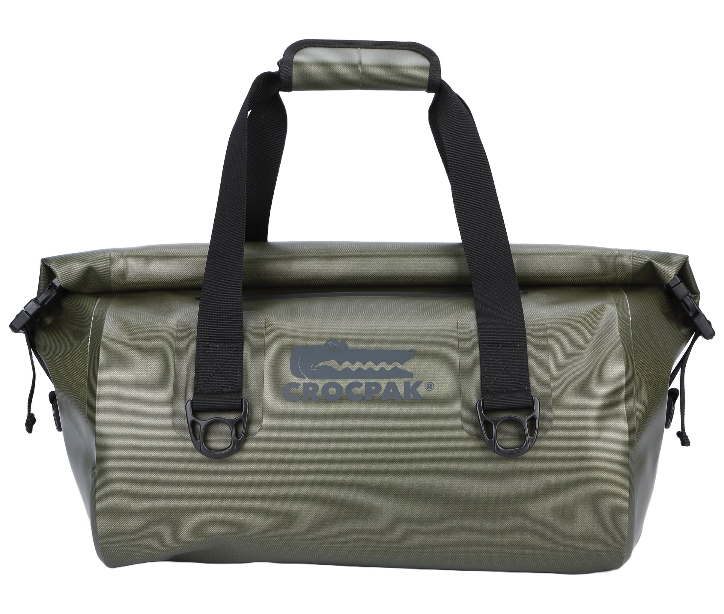 Voyage Roll Top Duffle - Camo Green - crocpak.com